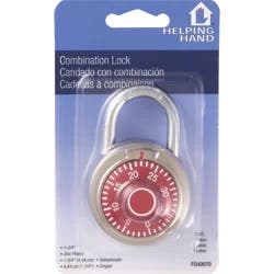 Helping Hand Combination Lock Zinc Plate