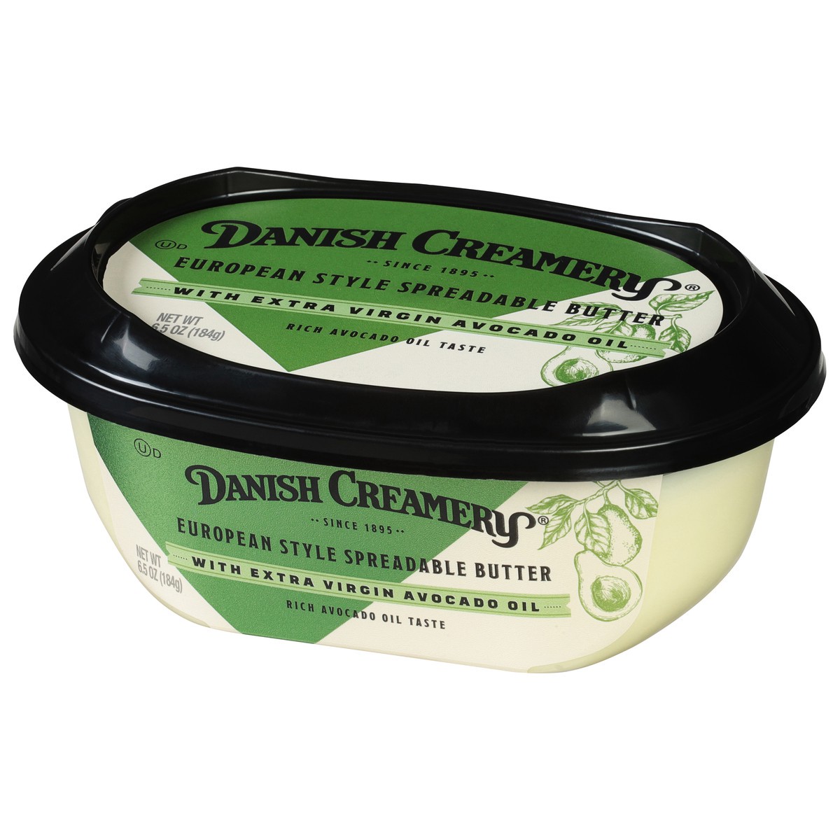 slide 8 of 9, Danish Creamery European Style Butter, with Extra Virgin Avocado Oil, Sea Salted, 6.5 oz