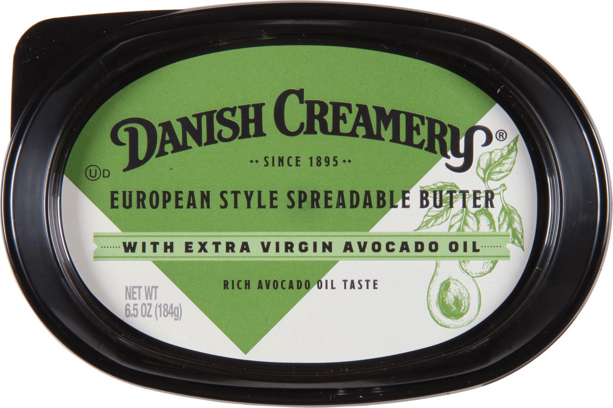 slide 4 of 9, Danish Creamery European Style Butter, with Extra Virgin Avocado Oil, Sea Salted, 6.5 oz