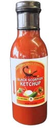 Arizona Salsa And Spice Company Black Scorpion Extra Hot Ketchup - 12 oz