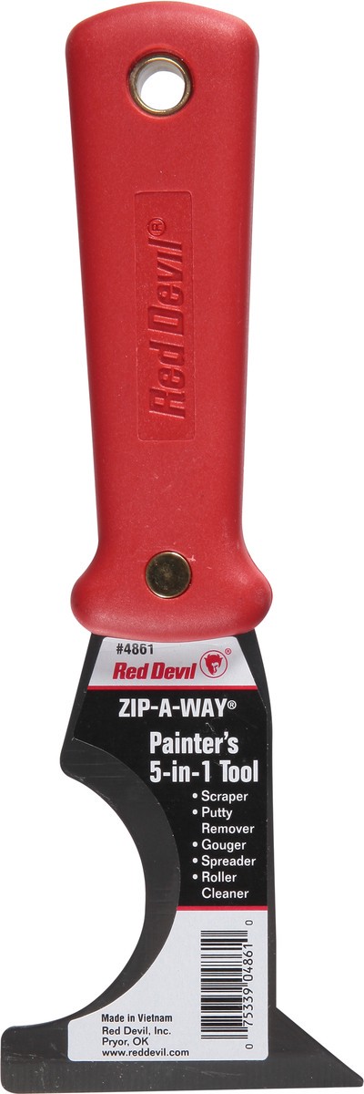 slide 4 of 9, Red Devil Zip-A-Way Painter's 5-in-1 Tool 1 ea, 1 ct