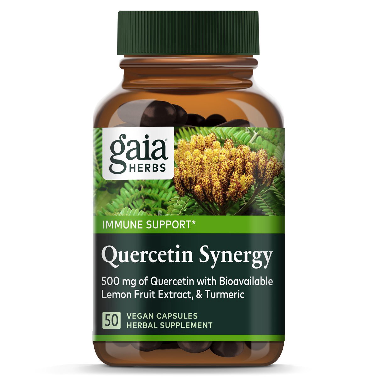 slide 1 of 1, Gaia Herbs Quercetin Synergy, 50 ct