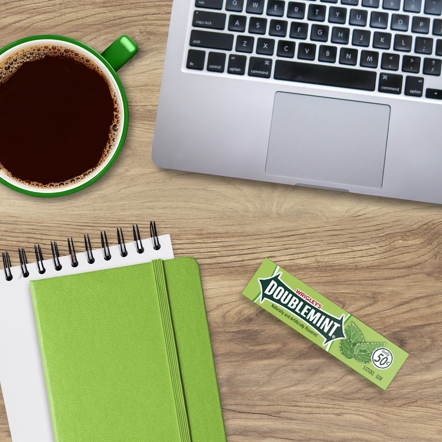 slide 6 of 8, Doublemint WRIGLEY'S DOUBLEMINT Chewing Gum Bulk Pack, 5 Stick (Pack of 40), 200 pc