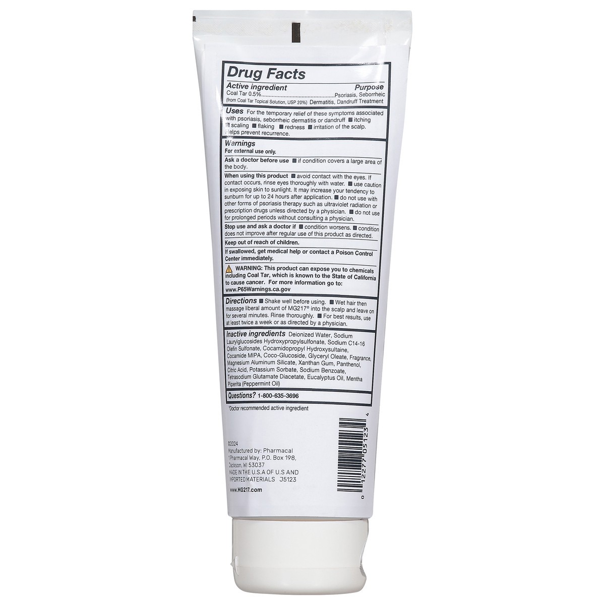 slide 10 of 15, MG217 Therapeutic Shampoo, 8 fl oz