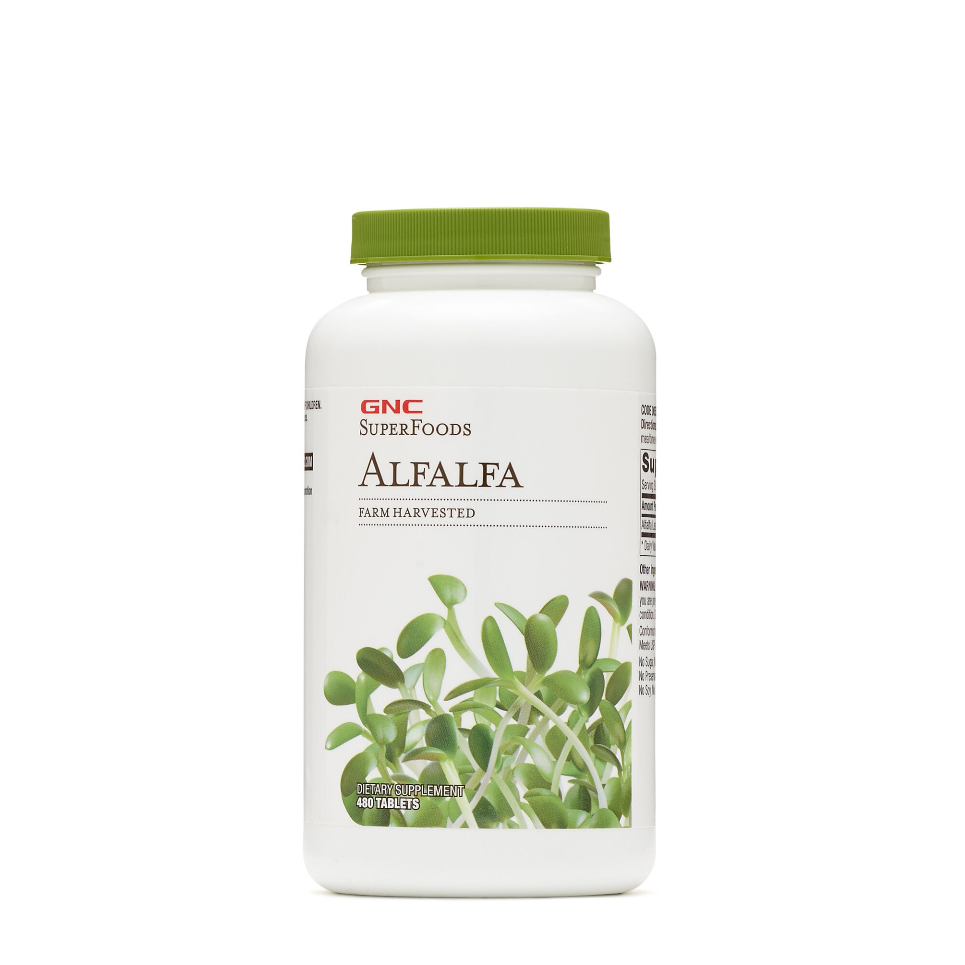 slide 1 of 1, GNC SuperFoods Alfalfa, 480 ct