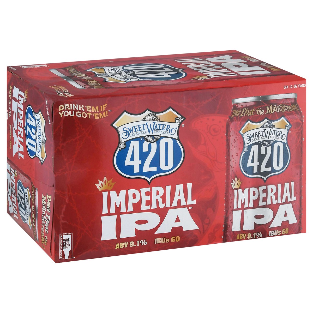 slide 12 of 12, SweetWater Brewing Company Sweetwater Imperial Ipa 420 6Pk Cans, 6 ct