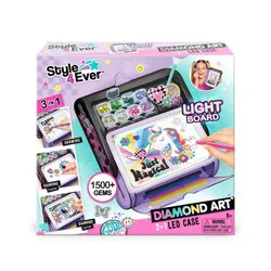 Style 4 Ever Diamond Art 3-In-1 LED Case