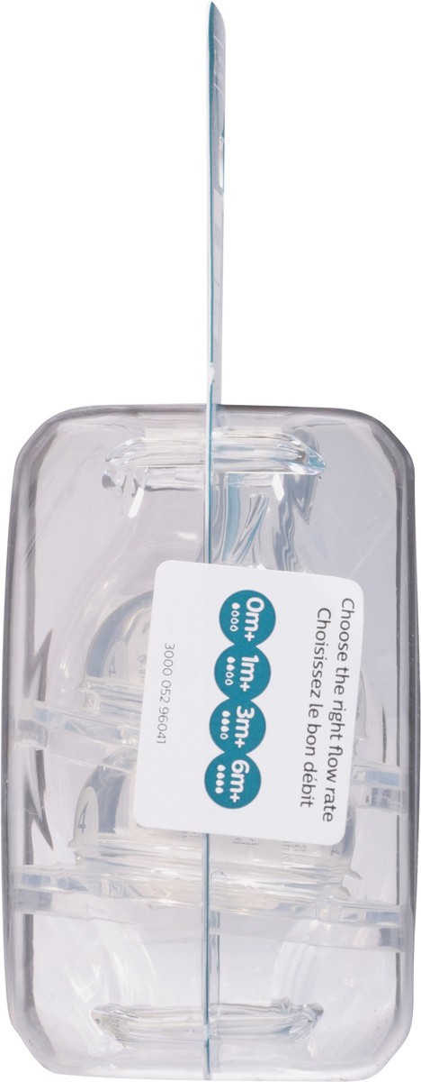 slide 4 of 9, Philips Avent Anti-colic Baby Bottle Flow 4 Nipple, 2pk, SCY764/02, 2 ct