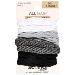 scünci Ponytailers - 8 Count