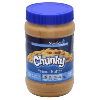 slide 1 of 1, Signature Kitchens Peanut Butter Chunky, 40 oz