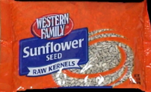 slide 1 of 1, Western Family Sunflower Kern Raw, 16 oz