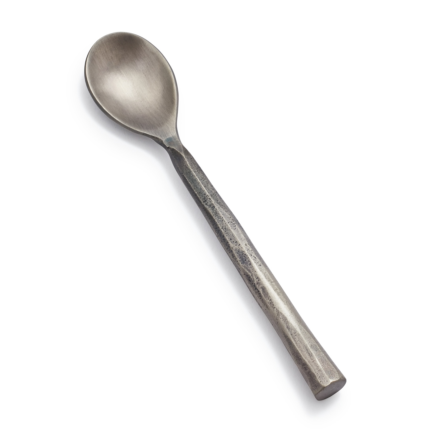 slide 1 of 1, Sur La Table Antique Pewter Demitasse Spoon, 1 ct