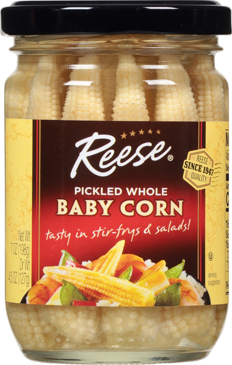 slide 2 of 14, Reese Pickled Whole Baby Corn 7 oz, 7 oz