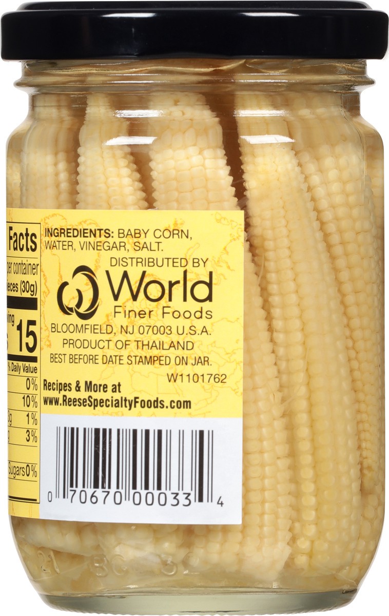 slide 9 of 14, Reese Pickled Whole Baby Corn 7 oz, 7 oz