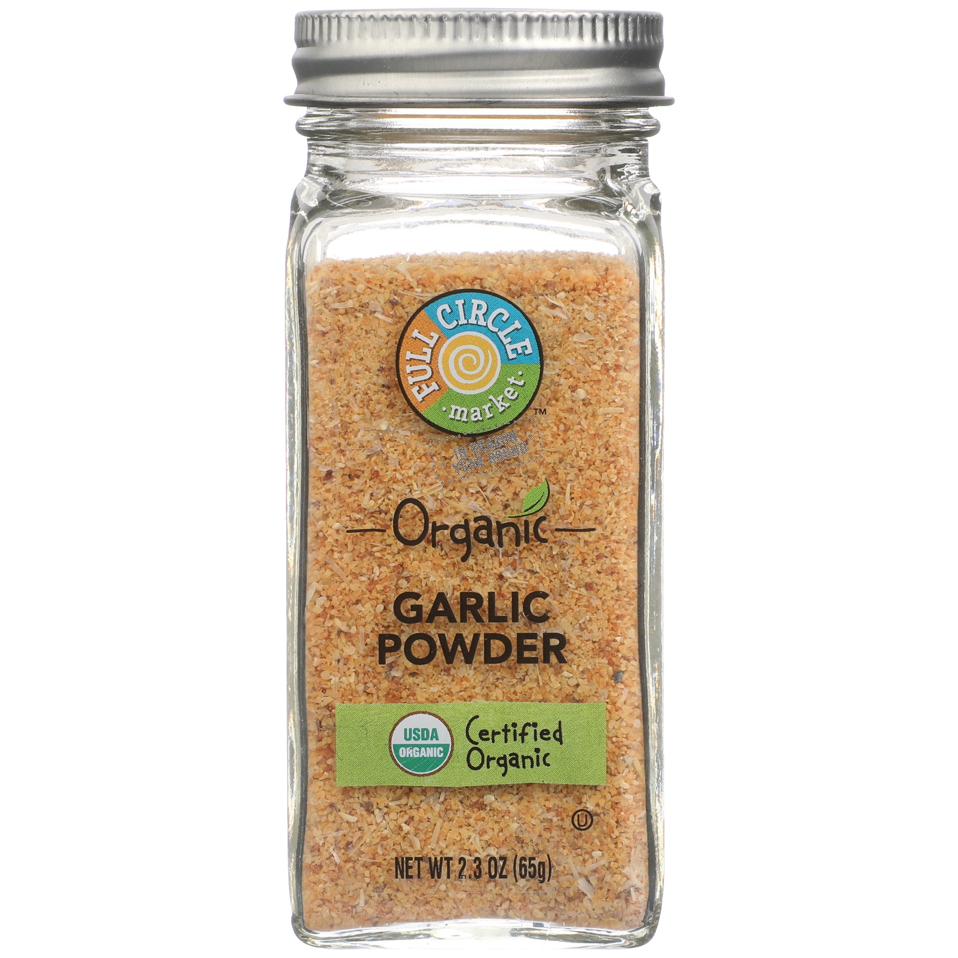slide 1 of 1, Full Circle Market Organic Seasoning Garlic Powder Organic, 2.3 oz