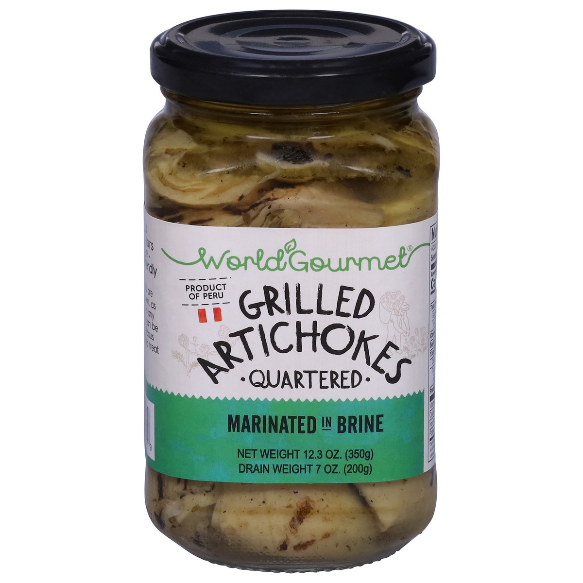 slide 8 of 14, World Gourmet Quartered Grilled Artichokes 12.3 oz, 12.3 oz