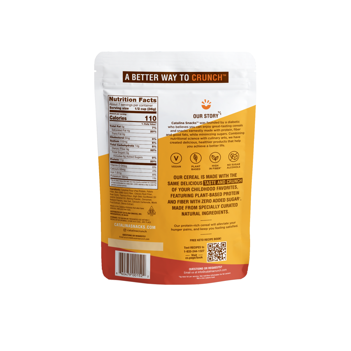 slide 11 of 21, Catalina Crunch Cinnamon Toast Zero Sugar Cereal, 9 oz