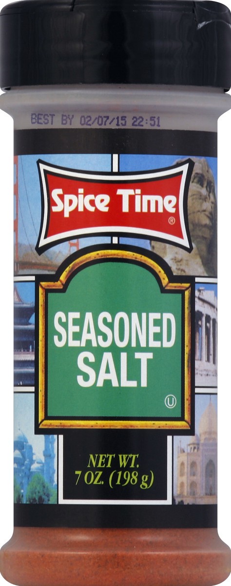 slide 2 of 2, Spice Time Seasoned Salt, 7 oz