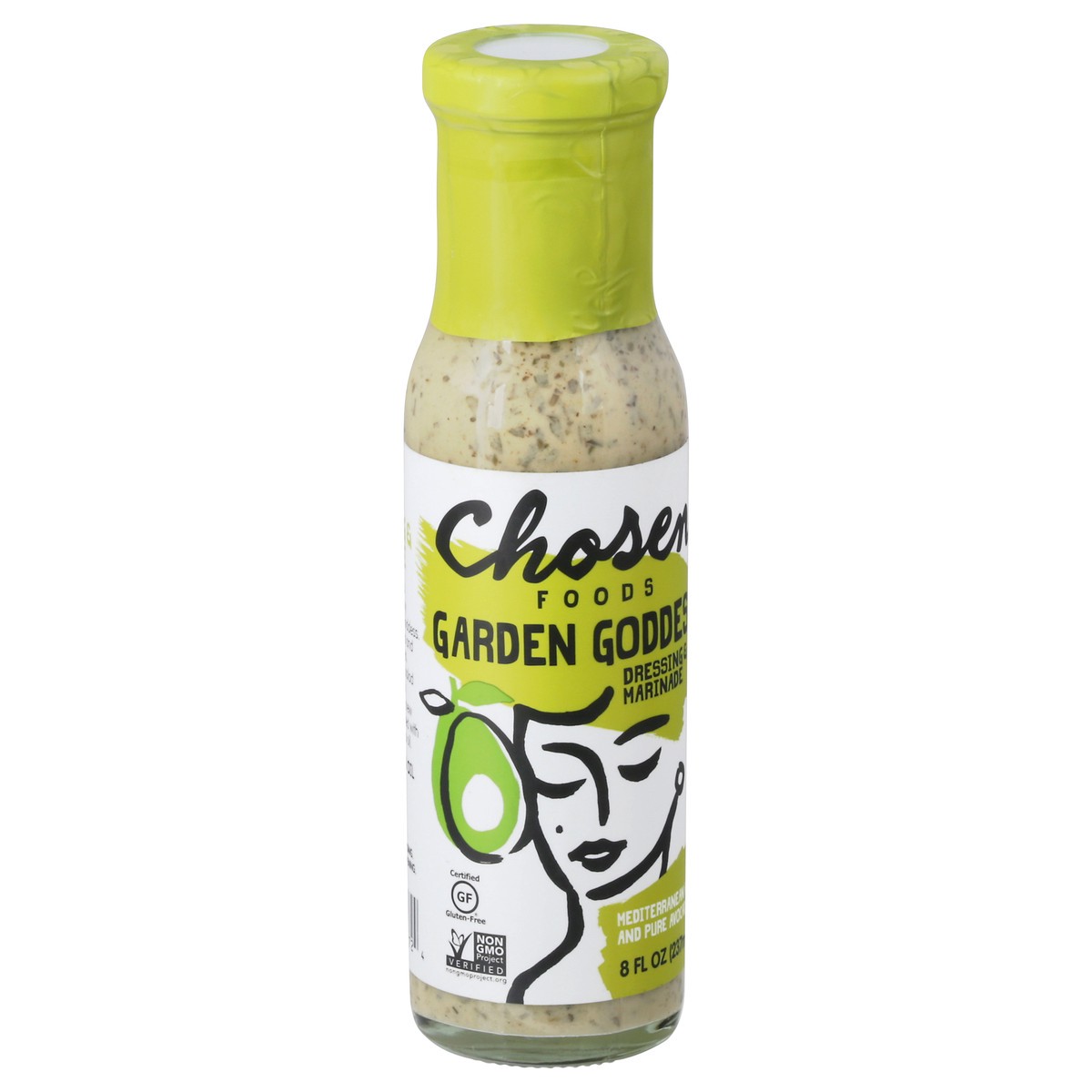 slide 10 of 13, Chosen Foods Garden Goddess Dressing & Marinade 8 fl oz, 8 fl oz