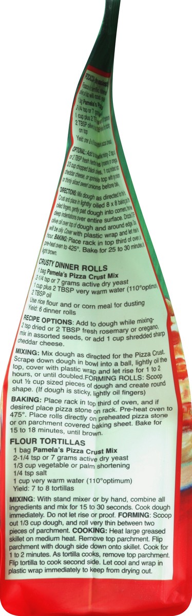 slide 3 of 5, Pamela's Gluten Free Pizza Crust Mix, 11.29 oz