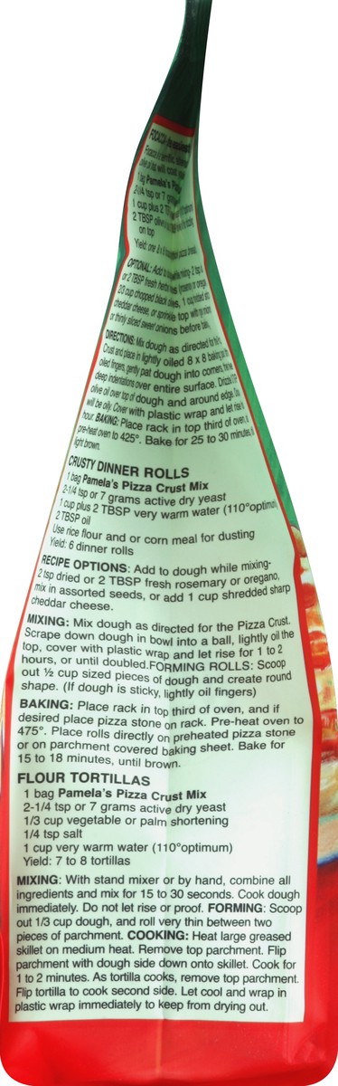 slide 5 of 5, Pamela's Gluten Free Pizza Crust Mix, 11.29 oz