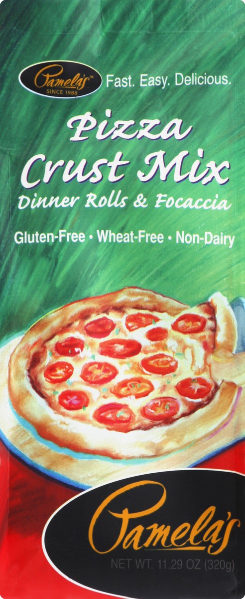 slide 5 of 5, Pamela's Gluten Free Pizza Crust Mix, 11.29 oz