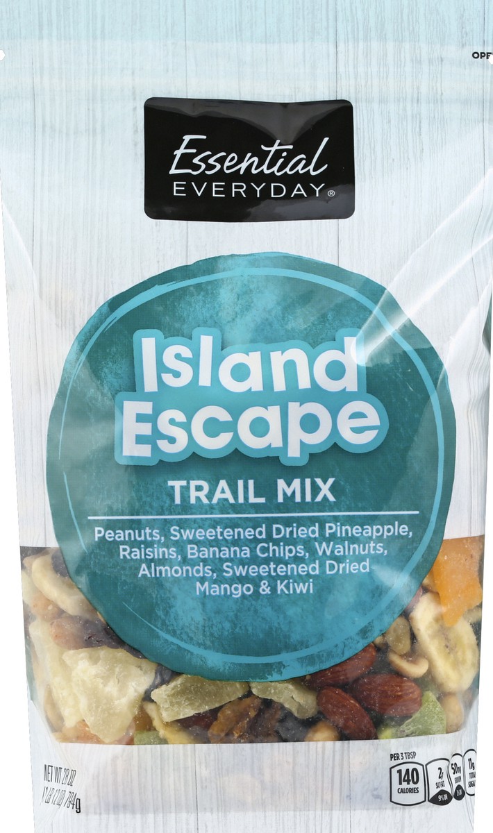 slide 5 of 6, Essential Everyday Island Escape Trail Mix, 28 oz