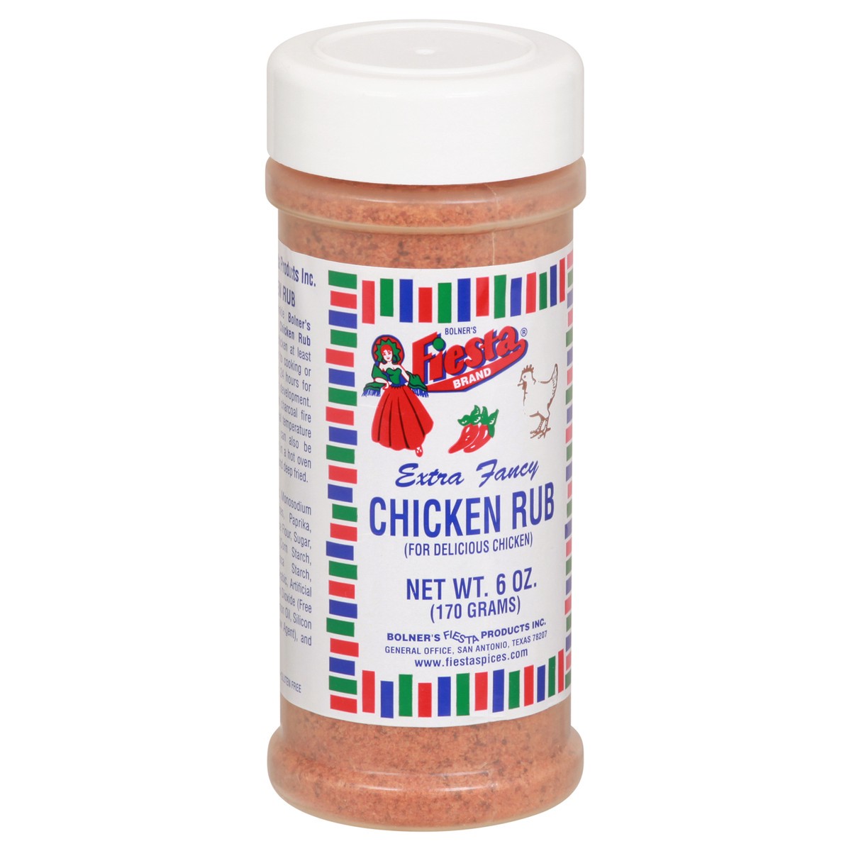 slide 4 of 9, Fiesta Extra Fancy Chicken Rub 6 oz, 6 oz