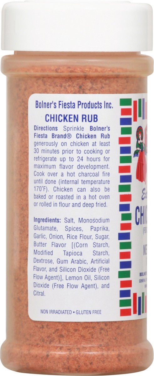 slide 7 of 9, Fiesta Extra Fancy Chicken Rub 6 oz, 6 oz