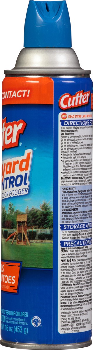 slide 8 of 9, Cutter Backyard Bug Control Outdoor Fogger 16 oz Aerosol, 16 oz