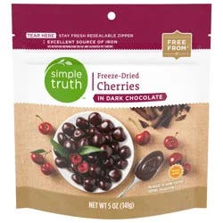 Simple Truth Freeze-Dried Cherries In Dark Chocolate