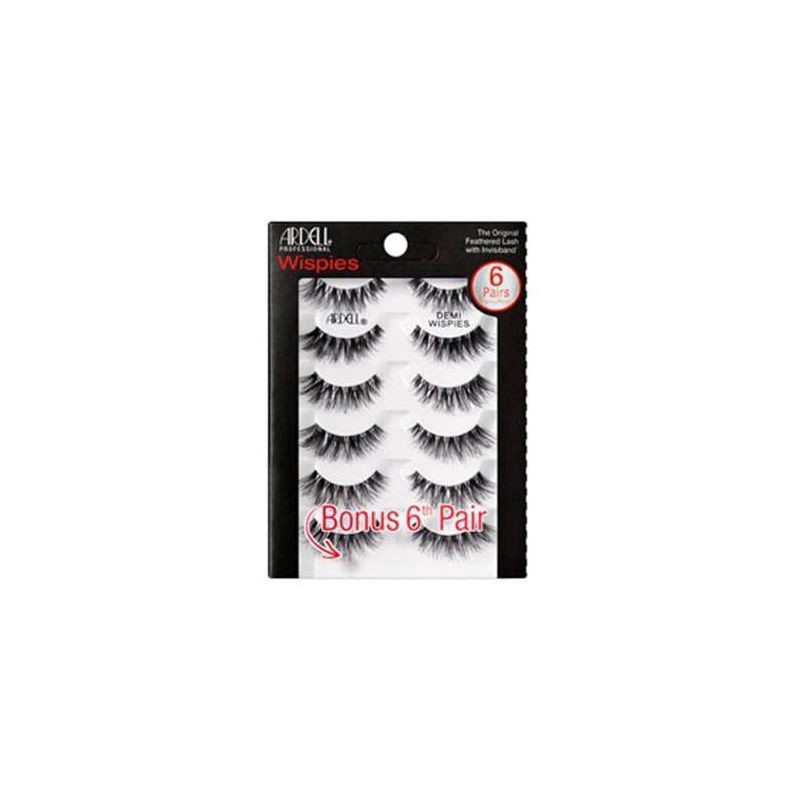 slide 1 of 9, Ardell Natural Multipack 110, Black, 6 ct
