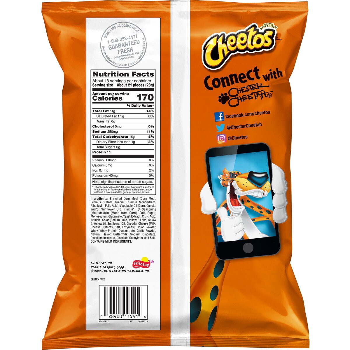 slide 2 of 5, Cheetos Cheese Flavored Snacks, 17.5 oz