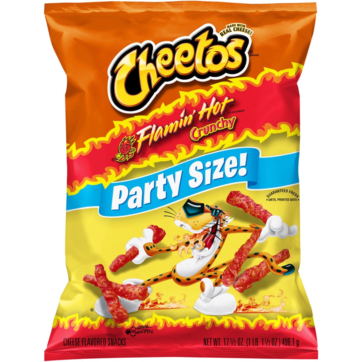 slide 1 of 5, Cheetos Cheese Flavored Snacks, 17.5 oz