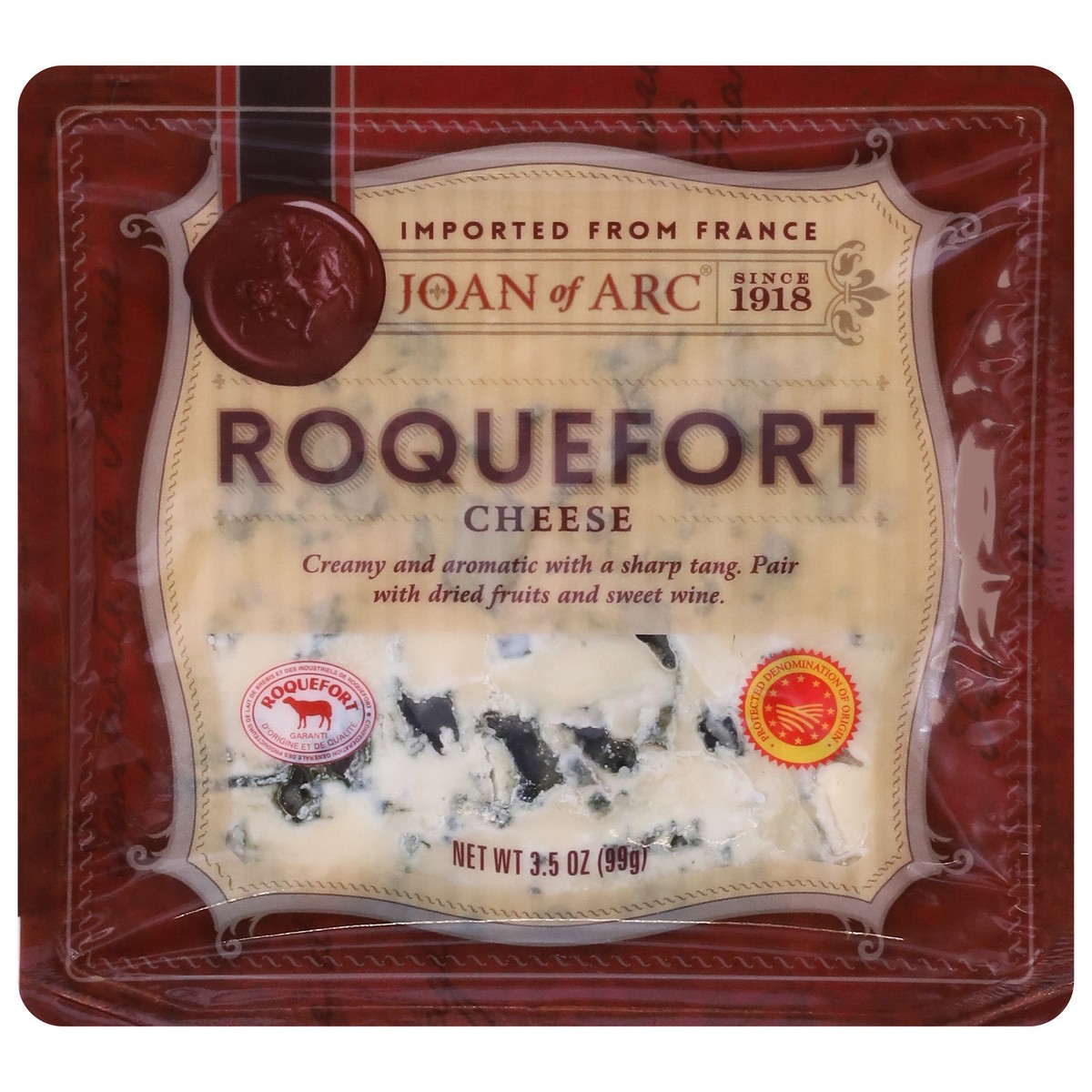slide 8 of 13, Roquefort Cheese 3.5 oz, 1 ct