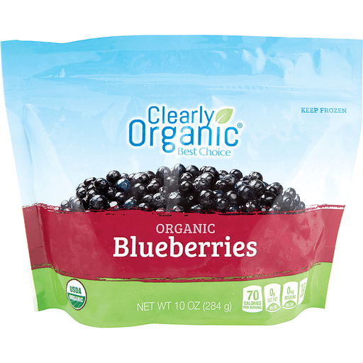 slide 1 of 1, Clearly Organic Blueberries, 10 oz