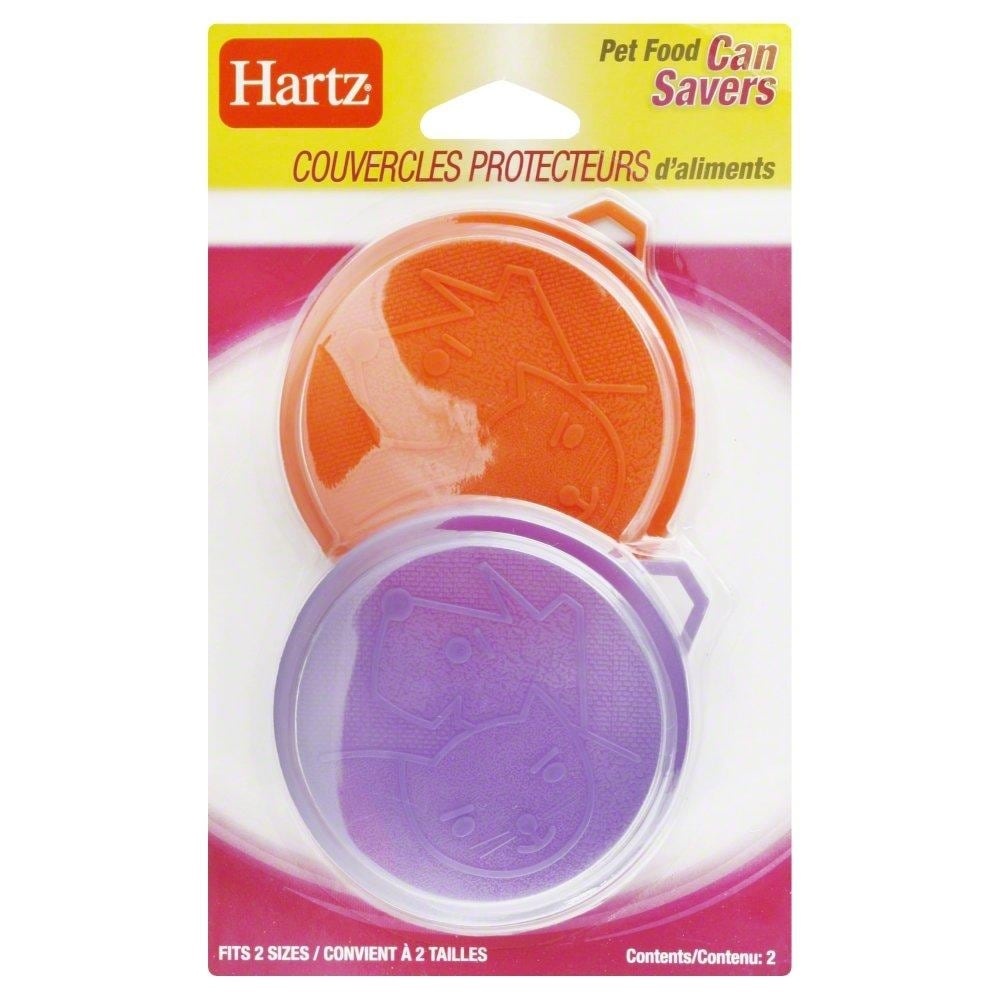 slide 1 of 1, Hartz Pet Food Can Covers, 2 ct