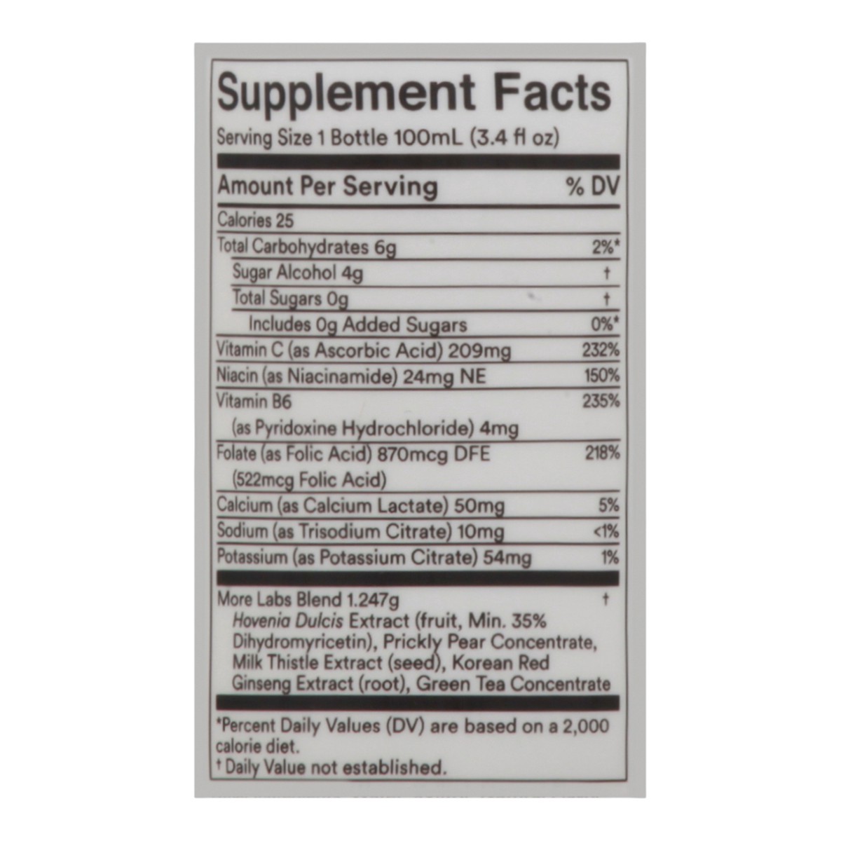 slide 10 of 14, More Labs Sugar Free Natural Lemon Flavor Morning Recovery 3.4 fl oz, 3.4 fl oz