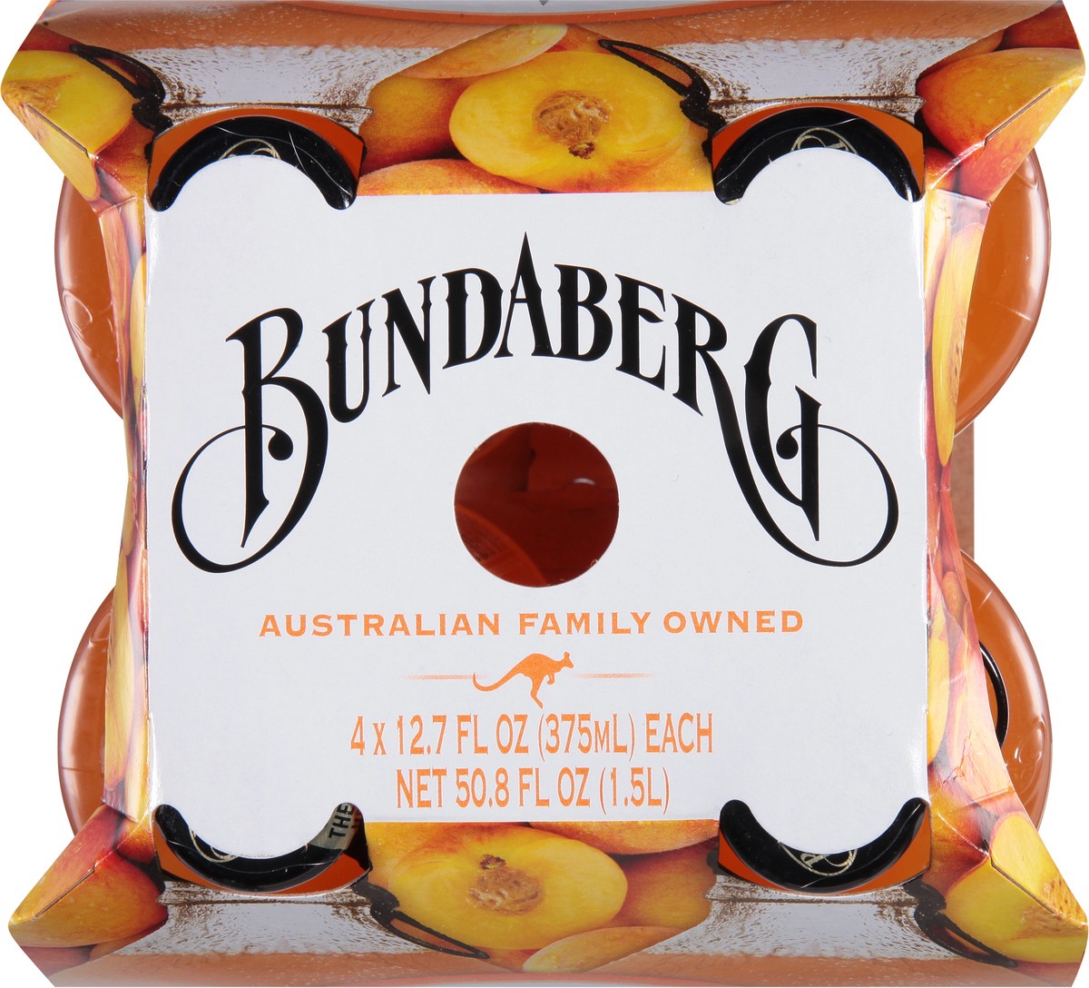 slide 9 of 14, Bundaberg Fruit Drink Sparkling Peach- 50.8 fl oz, 50.8 fl oz