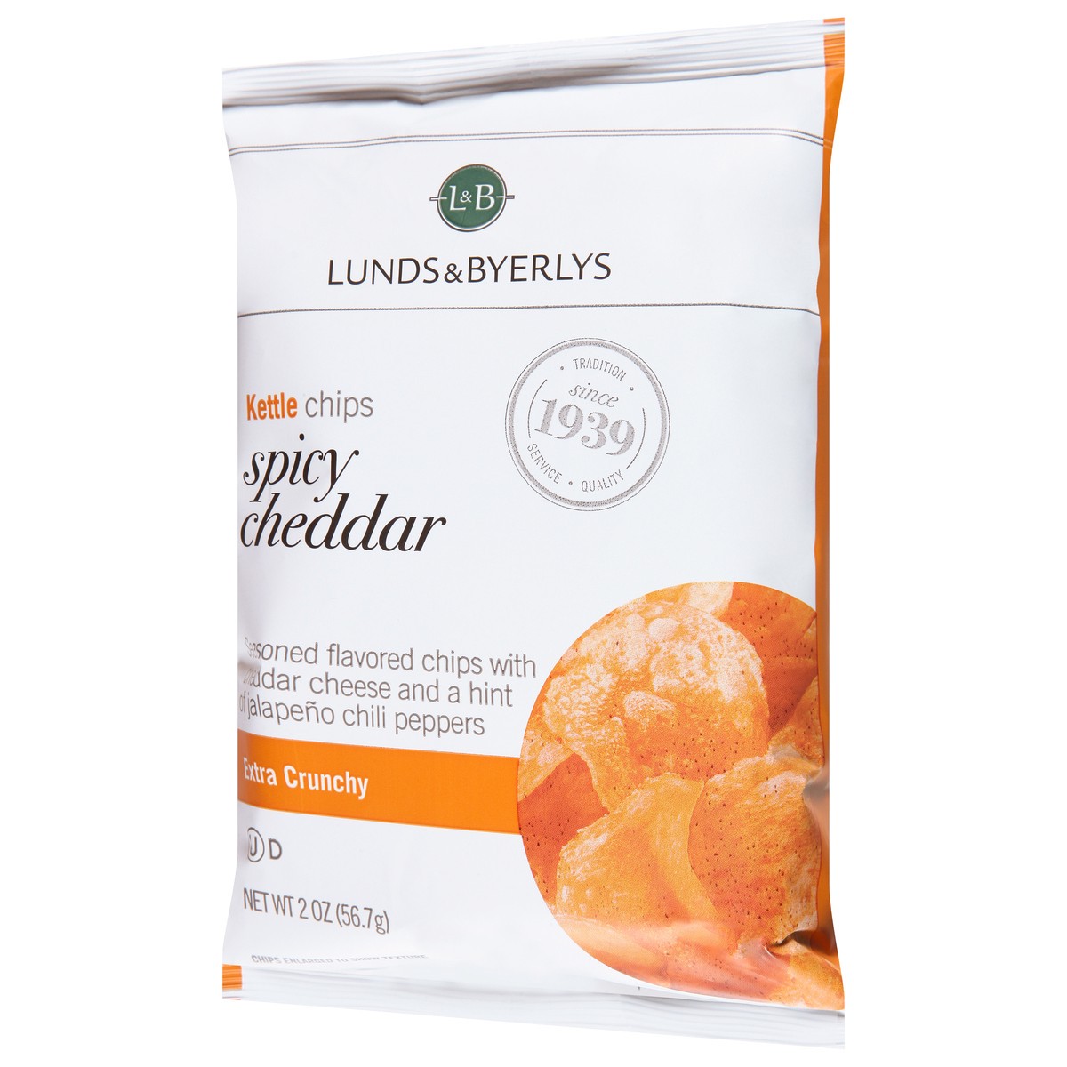 slide 11 of 13, Lunds & Byerlys Extra Crunchy Kettle Spicy Cheddar Chips 2 oz, 2 oz