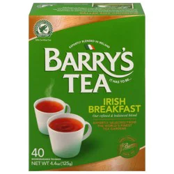 Barry's Tea Irish Breakfast Blend Tea Bags - 40 ct