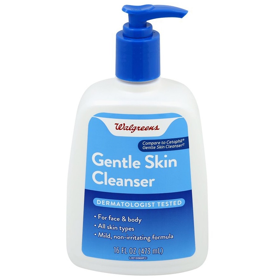 slide 1 of 1, Walgreens Gentle Skin Cleanser, 16 fl oz