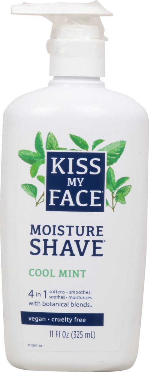 slide 12 of 12, Kiss My Face 4 In 1 Cool Mint Moisture Shave 11 fl oz, 11 fl oz