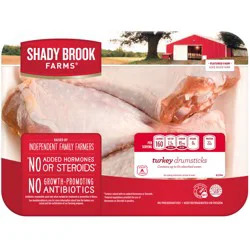 Shady Brook Farms® Turkey Drumsticks, 3 Pieces Tray, Fresh, 2 - 2.5 lbs.
