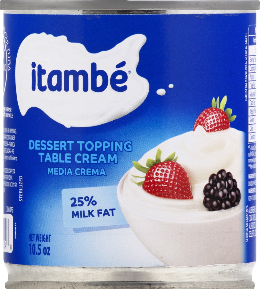 slide 6 of 9, itambe Table Cream Dessert Topping 10.5 oz, 10.5 oz