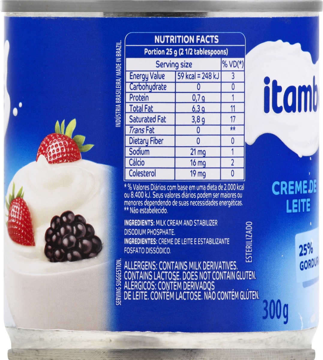 slide 7 of 9, itambe Table Cream Dessert Topping 10.5 oz, 10.5 oz