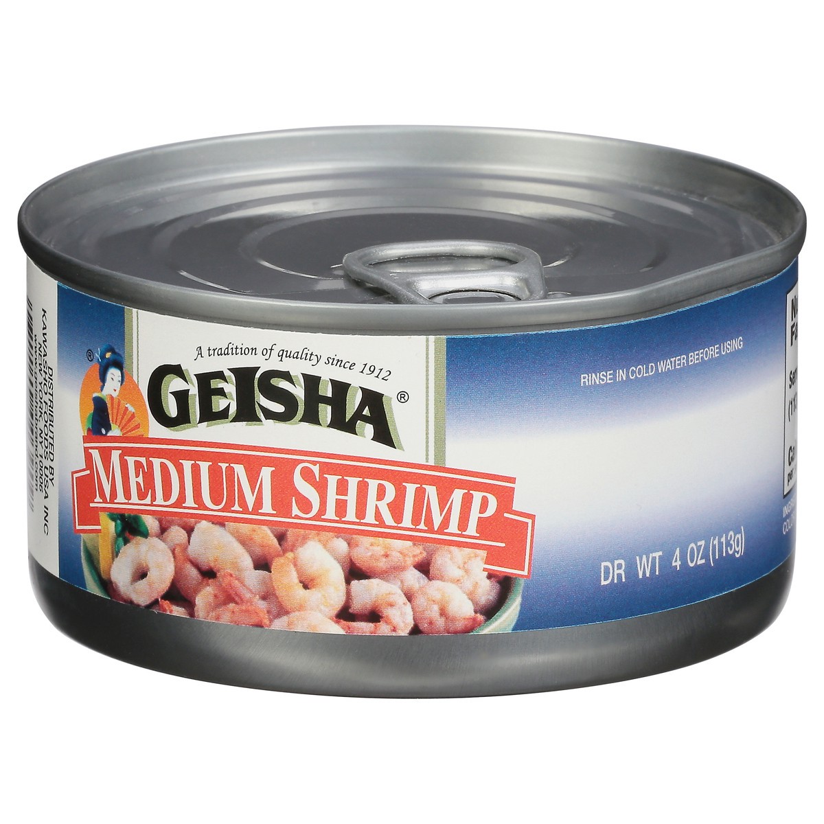 slide 4 of 9, Geisha Shrimp, Medium, 4 oz
