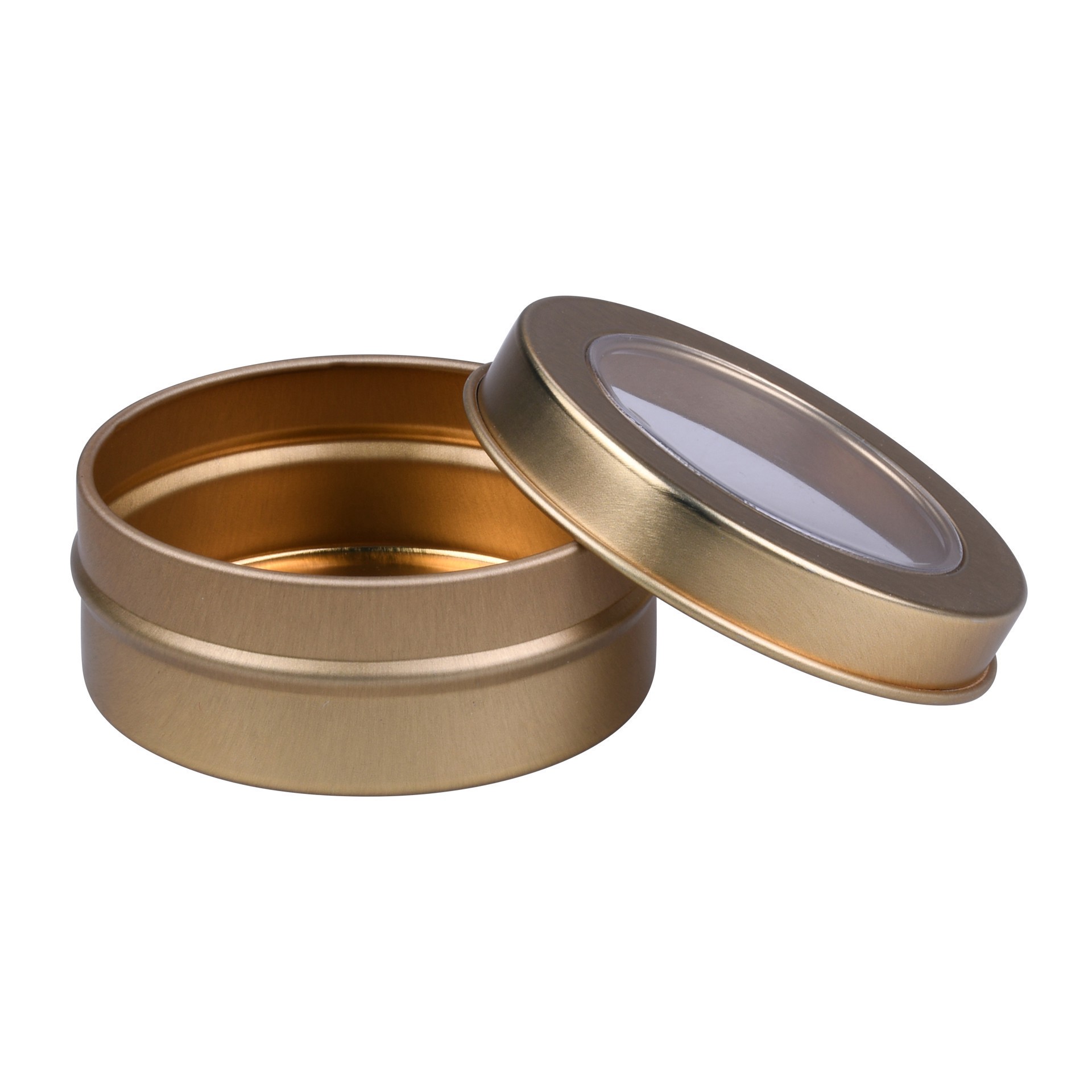 slide 5 of 6, 2.5" Gold Round Tin Favor Boxes, 20ct. By Celebrate It, 20 ct
