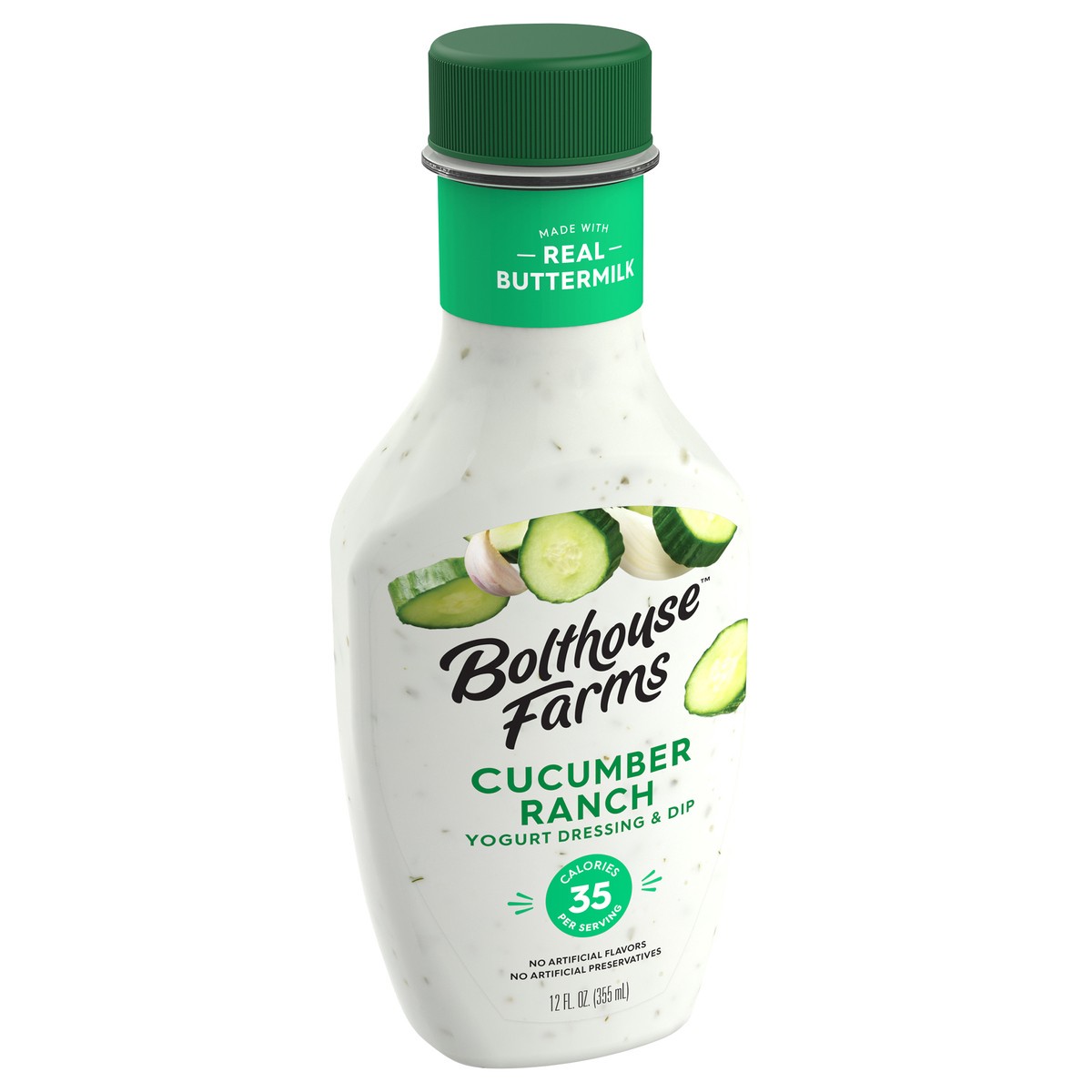 slide 7 of 9, Bolthouse Farms Cucumber Ranch Yogurt Dressing & Dip 12 fl oz, 12 fl oz