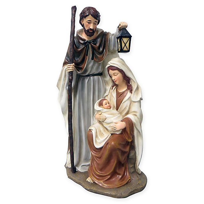 slide 1 of 4, Winter Wonderland 3-Piece Nativity Set, 1 ct